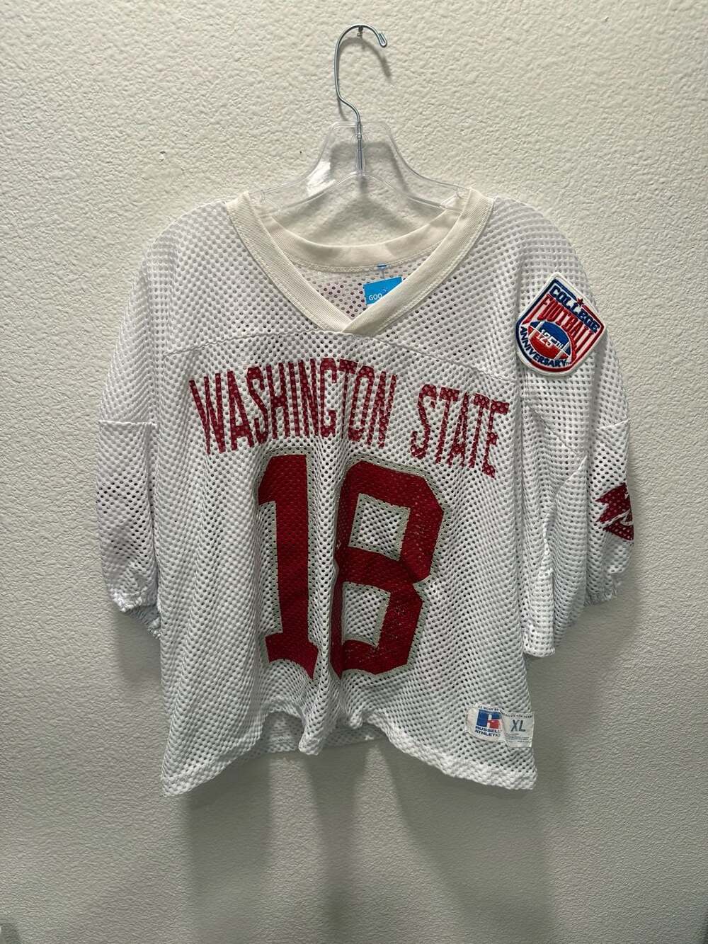 Russell Athletic Washington State Cougars #18 Jersey Size XL White